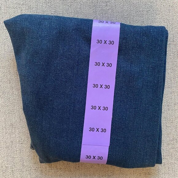 Men's Wrangler Relaxed Fit Straight Stretch Dark Blue Denim Jeans, 30, 34, 36 - Picture 8 of 8